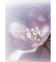 Лила Панно из 2 плиток ПН7ЛЛ2 / PWU07LIL2 36,4х49,8